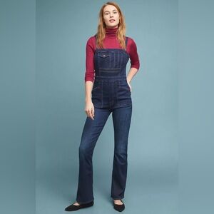 MOTHER The Pocket Hustler Denim Overalls
